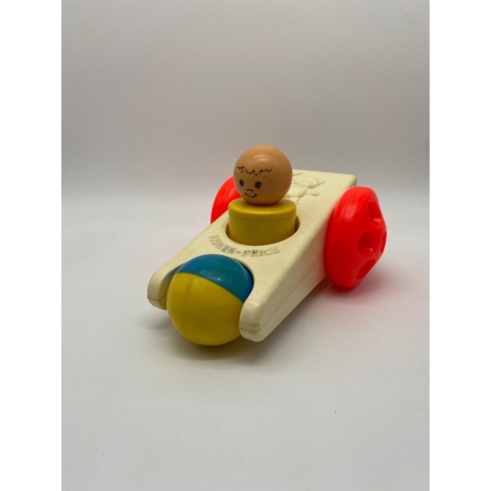 1975 Fisher-Price Vintage Click 'N Clatter Toy - Play Family Little People